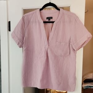 J. Crew Light Pink Blouse